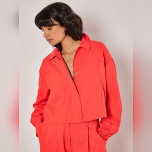 Soft Tailored Cropped Jacket